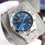 Breitling Chronomat Automatic GMT 40MM Steel Etc.2836 Movement Blue Watch